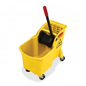 Rubbermaid 738000YL Mop Bucket Combination RCP738000YL