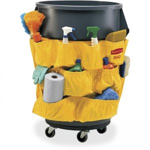 Rubbermaid Commercial 264200YWCT Brute Utility Container Caddy Bag RCP264200YWCT