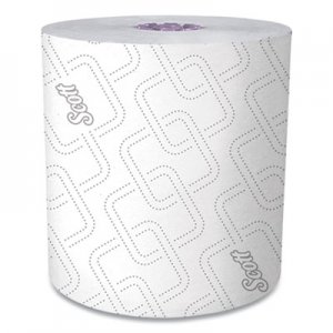 Scott KCC02001 Essential High Capacity Hard Roll Towel, White, 8" x 950 ft, 6 Rolls/Carton