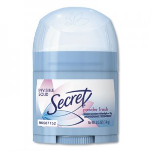 Secret PGC31384EA Invisible Solid Anti-Perspirant and Deodorant, Powder Fresh, 0.5 oz Stick