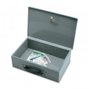 Sparco 15502 All-Steel Insulated Cash Box SPR15502