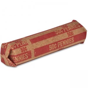 Sparco TCW01 Flat $.50 Pennies Coin Wrapper SPRTCW01