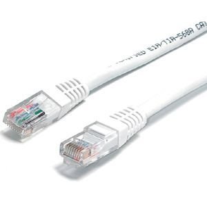 StarTech.com M45PATCH1WH 1ft White Molded Cat5e UTP Patch Cable