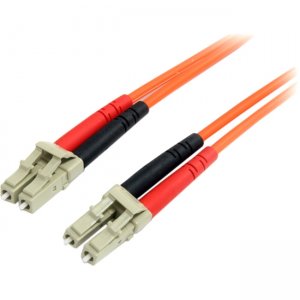 StarTech.com FIBLCLC1 1m Multimode 62.5/125 Duplex Fiber Patch Cable LC - LC