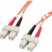 StarTech.com FIBSCSC1 1m Multimode Fiber Patch Cable SC-SC