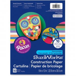 SunWorks 6803 Groundwood Construction Paper PAC6803