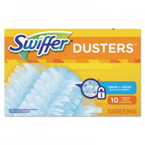 Swiffer PGC21459BX Refill Dusters, Dust Lock Fiber, Light Blue, Unscented, 10/Box