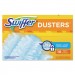 Swiffer PGC21459CT Refill Dusters, Dust Lock Fiber, Light Blue, Unscented, 10/Box, 4 Box/Carton