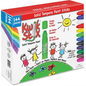 The Pencil Grip 644 Kwik Stix 144-pc Tempera Paint Sticks TPG644