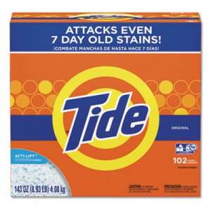 Tide PGC85006CT Powder Laundry Detergent, Original Scent, 143 oz Box, 2/Carton