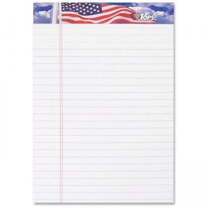 TOPS 75103 American Pride Writing Tablet TOP75103