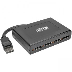 Tripp Lite B156-004-V2 4-Port DisplayPort 1.2 Multi-Stream Transport (MST) Hub,3840 x 2160(4K x