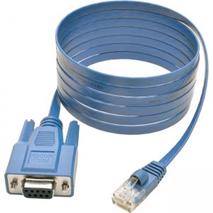 Tripp Lite P430-006 6 ft RJ45 to DB9F Cisco Serial Console Port Rollover Cable