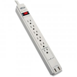 Tripp Lite TLP606USB Protect It! 8-Outlets Surge Suppressor TRPTLP606USB