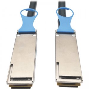 Tripp Lite N282-20N-28-BK QSFP28 to QSFP28 100GbE Passive DAC Copper InfiniBand Cable (M/M), 0.5 m