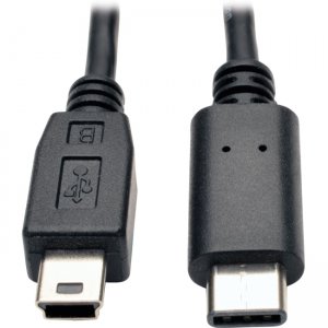Tripp Lite U040-006-MINI USB 2.0 Hi-Speed Cable (5-Pin Mini-B Male to USB Type-C