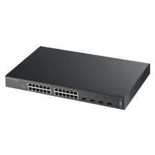 ZyXEL XGS2210-28 24-port GbE L2 Switch with 10GbE Uplink