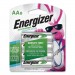 Energizer EVENH15BP8 NiMH Rechargeable AA Batteries, 1.2V, 8/Pack