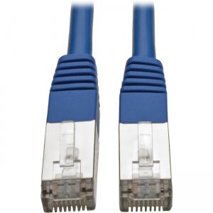 Tripp Lite N105-015-BL Cat5e 350 MHz Molded Shielded STP Patch Cable (RJ45 M/M), Blue, 15 ft