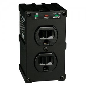 Tripp Lite ULTRABLOK Isobar Premium 2-Outlets Surge Suppressor