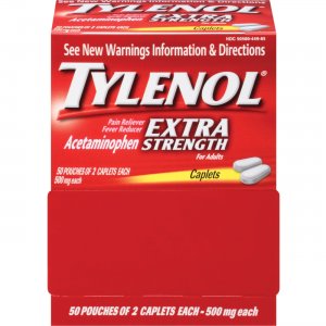 Tylenol 44910 Extra Strength Pain Caplets JOJ44910