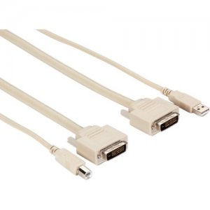 Black Box EHN900025U-0015 ServSwitch DVI/USB Cable, 15-ft. (4.5-m)