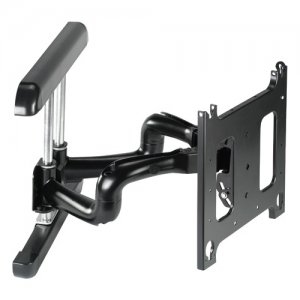 Chief PNRUB-G Large Flat Panel Swing Arm Wall Display Mount - 25" Extension, TAA Compliant