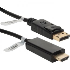 QVS DPHD-10 10ft DisplayPort to HDMI Digital A/V Cable