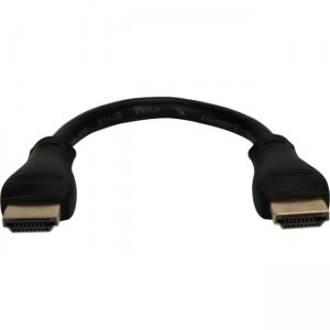 QVS HDG-1F 1ft High Speed HDMI UltraHD 4K with Ethernet Flex Cable