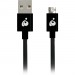 Iogear GAMU01 Charge & Sync Flip Pro, Reversible USB to Reversible Micro USB Cable (3.3ft/1m)