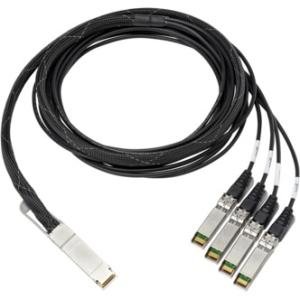 HP 845416-B21 100Gb QSFP28 to 4x25Gb SFP28 3m Direct Attach Copper Cable