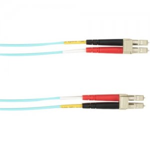 Black Box FOCMRM4-005M-LCLC-AQ Fiber Optic Duplex Patch Network Cable