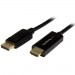 StarTech.com DP2HDMM3MB DisplayPort to HDMI Adapter Cable - 3 m (10 ft.) - 4K 30Hz