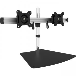 SIIG CE-MT2011-S1 Easy-Adjust Dual Monitor Desk Stand - 13" to 27"