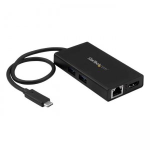 StarTech.com DKT30CHPD USB-C Multifunction Adapter for Laptops - Power Delivery - 4K HDMI - USB 3.0