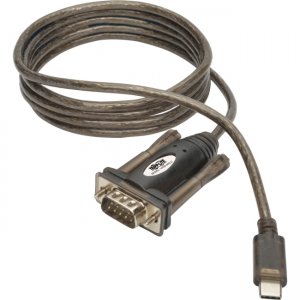 Tripp Lite U209-005-C USB-C to DB9 Serial Adapter Cable (M/M), 5 ft