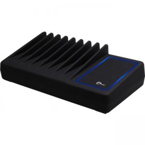 SIIG AC-PW1314-S1 10-Port USB Charging Station with Ambient Light Deck