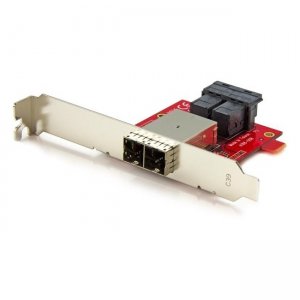 StarTech.com SFF86448PLT2 Dual SFF-8643 to SFF-8644 Mini-SAS HD Adapter