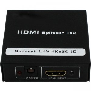 4XEM 4XHDMI24K2K 2 Port HDMI Splitter Supports3D 4K/2K