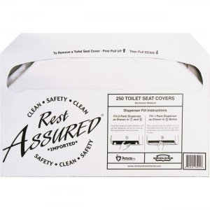 Impact Products 25183273 Rest Assured Half Fold Toilet Seat Covers IMP25183273