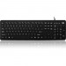 Adesso AKB-235UB Antimicrobial Waterproof Desktop Keyboard