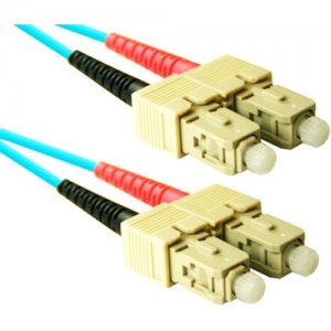 ENET SC2-OM4-1M-ENC Fiber Optic Duplex Patch Network Cable