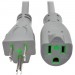 Tripp Lite P022-002-GY-HG Power Extension Cord