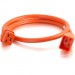 C2G 17734 5ft 12AWG Power Cord (IEC320C20 to IEC320C19) - Orange
