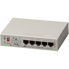 Allied Telesis AT-GS910/5E-10 5-port 10/100/1000T Unmanaged Switch with External PSU