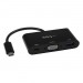 StarTech.com CDP2VGAUACP USB-C to VGA Multifunction Adapter with Power Delivery and USB-A Port