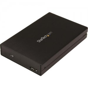 StarTech.com S251BU31315 Drive Enclosure for 2.5" SATA SSDs/HDDs - USB 3.1 (10Gbps) - USB-A, USB-C