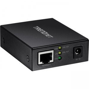 TRENDnet TFC-GSFP 1000BASE-T to SFP Fiber Media Converter