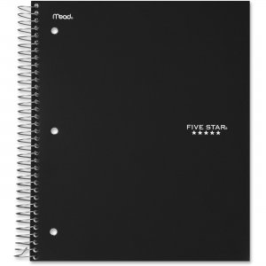 Five Star 72069 Wirebound College Ruled Notebook - 3 Subject (06210) MEA72069