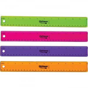 OIC 30209 12" Flexible Plastic Ruler OIC30209